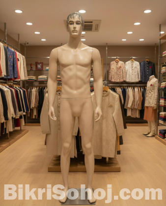 প্রিমিয়াম কোয়ালিটির ফুল-বডি ফাইবারগ্লাস ডামি/ম্যানিকুইন।